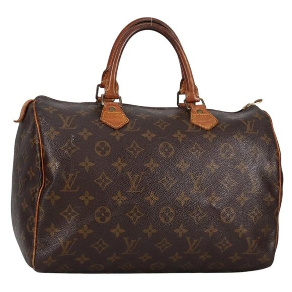 LOUIS VUITTON Monogram Speedy 30 Hand Bag M41526 LV Auth 131109 - Picture 1 of 16
